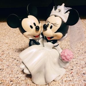 Disney Mickey & Minnie Wedding Cake Topper
